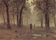 Rain in an Oak Forest, Ivan Shishkin